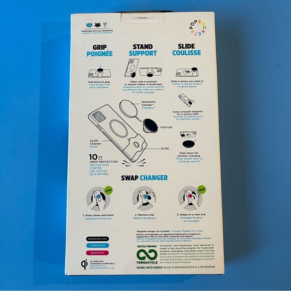 iPhone 13 - Popsockets MagSafe PopCase (TRANSLUCENT BLACK) - Picture 4 of 4